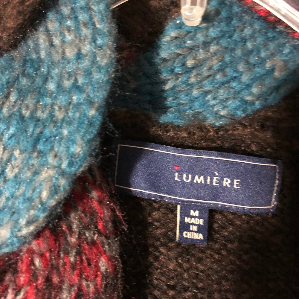 Lumiere Size M Sweater Cardigan - Picture 8 of 8